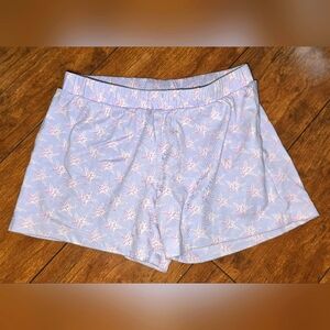 Girls Lila and Hayes Purple Starfish Shorts Size 4T Summer Beach Vacation